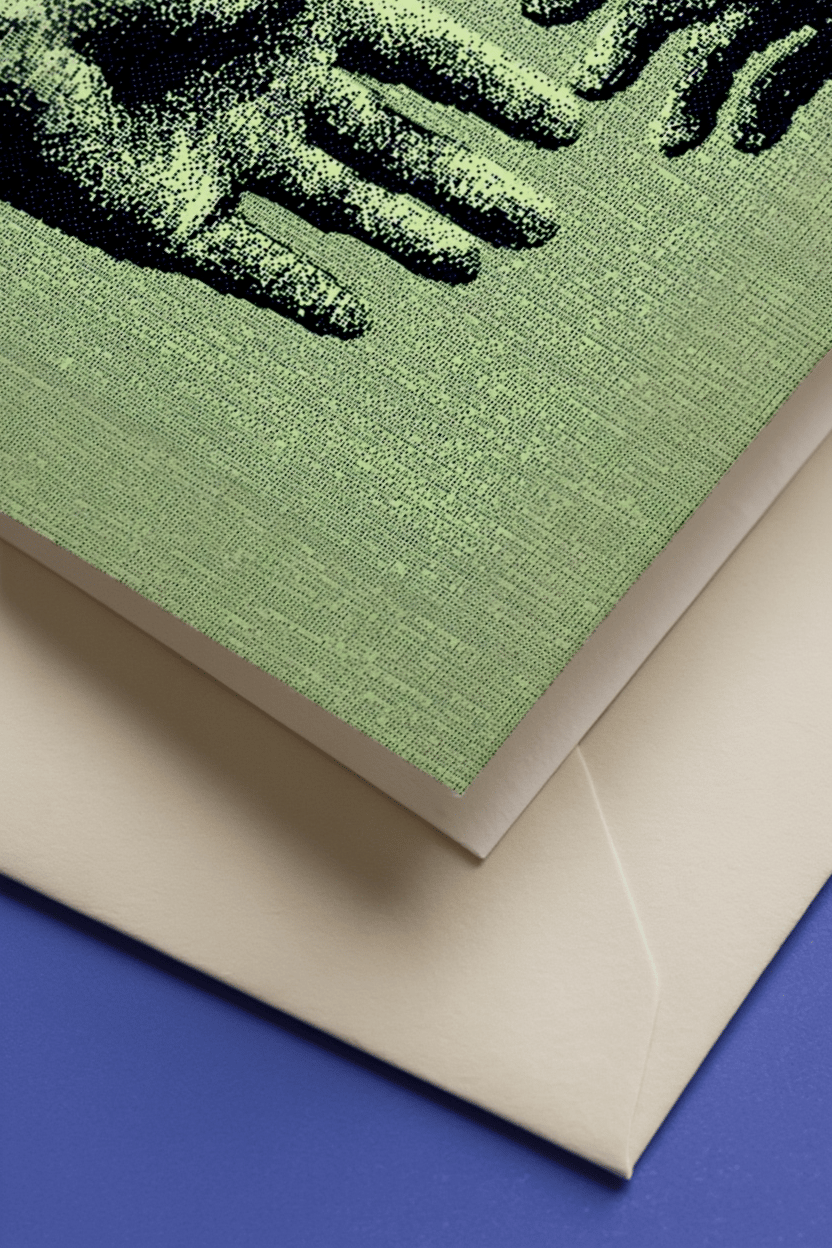 Heartfelt Longing Card mockup 3