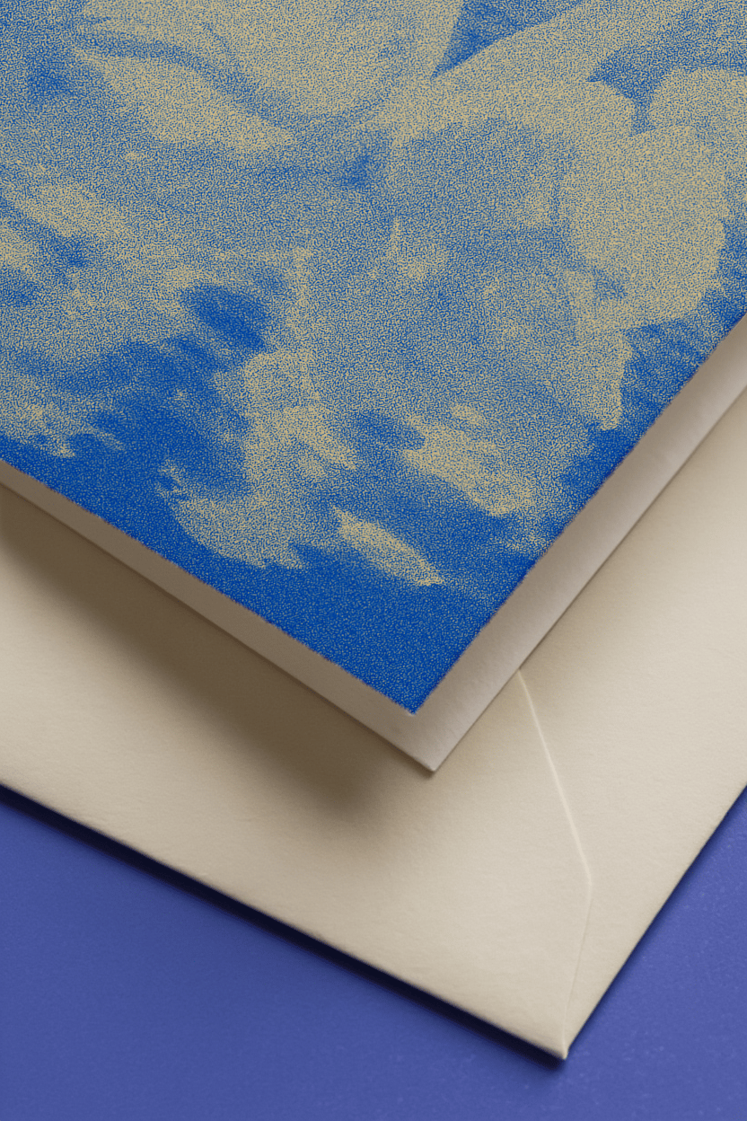 Swan Lake Love Card mockup 3