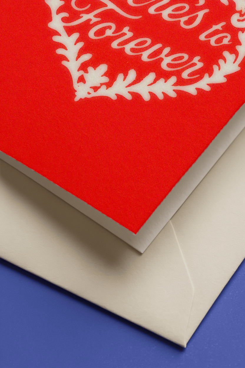 Congrats Here’s to Forever Card mockup 3