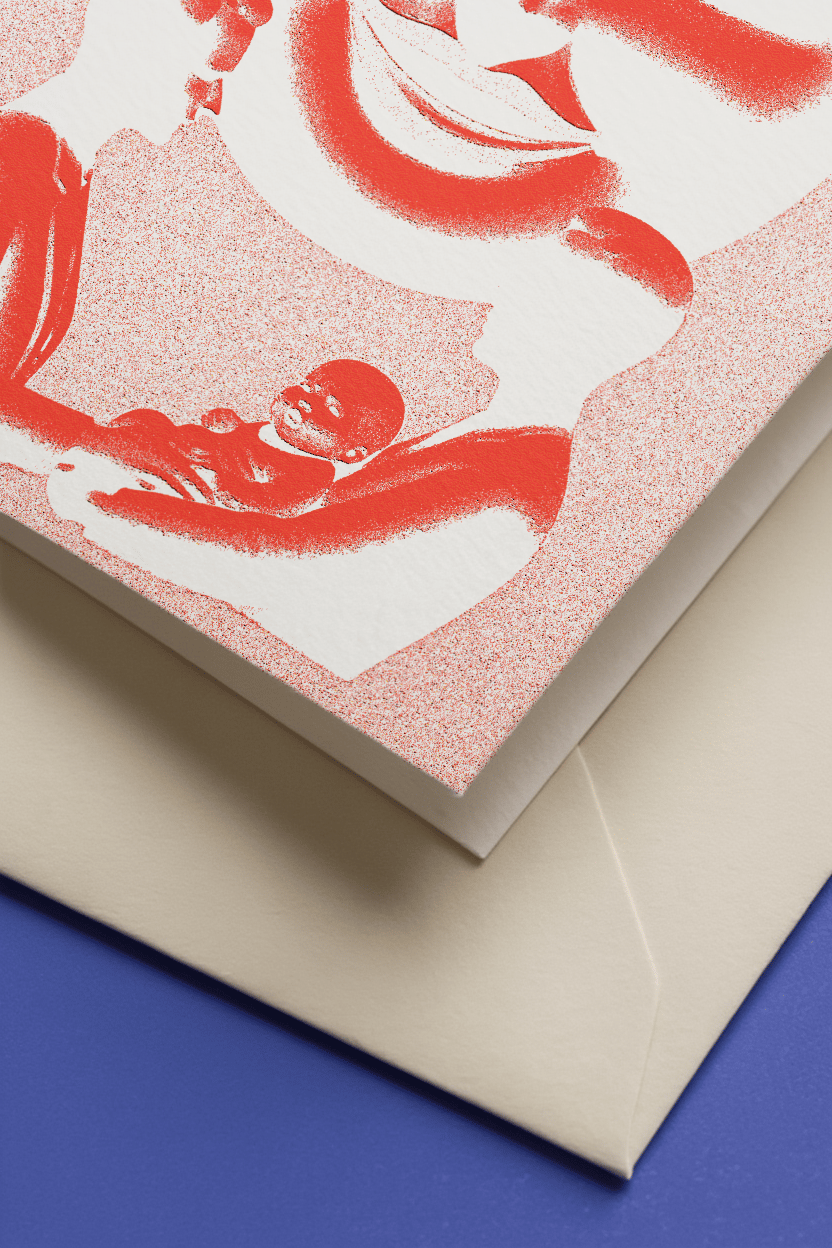 New Baby Sleep Optional Card mockup 3