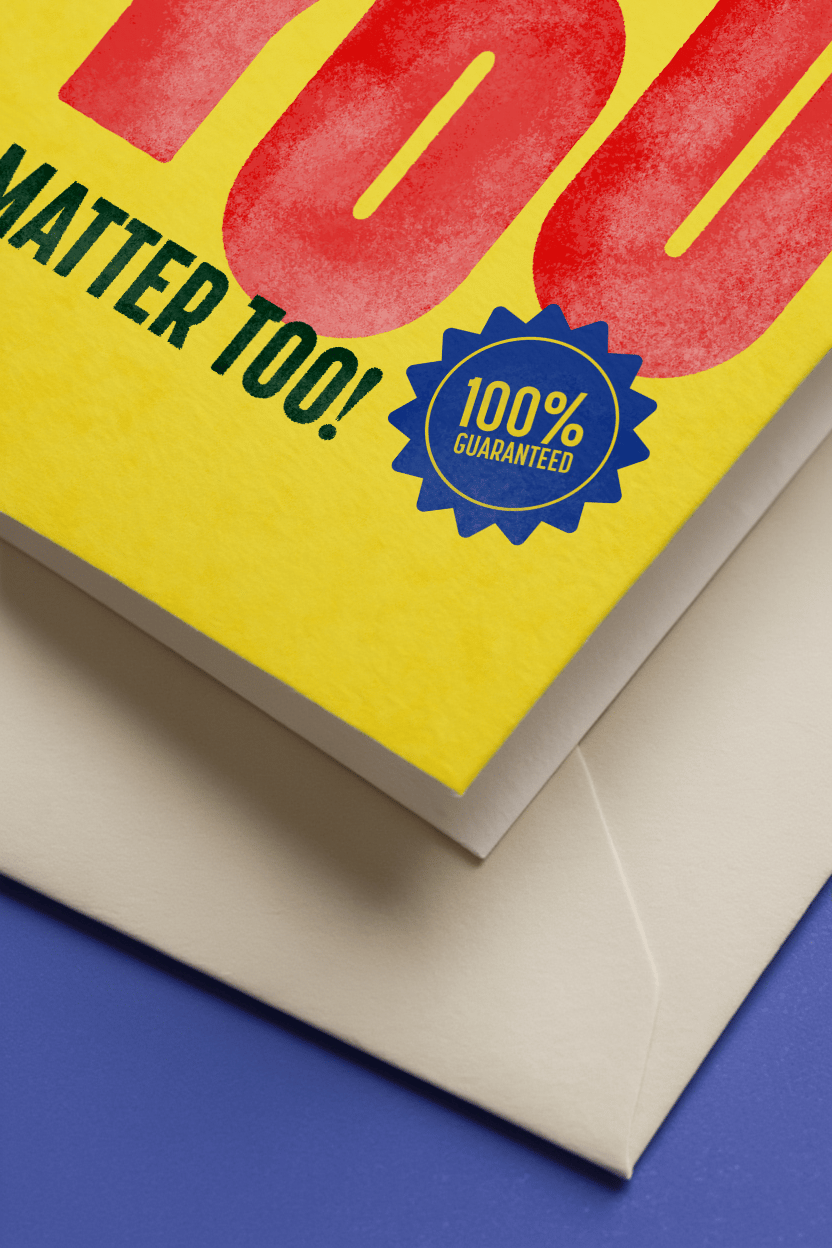 Don’t Forget You Matter Too Card mockup 3
