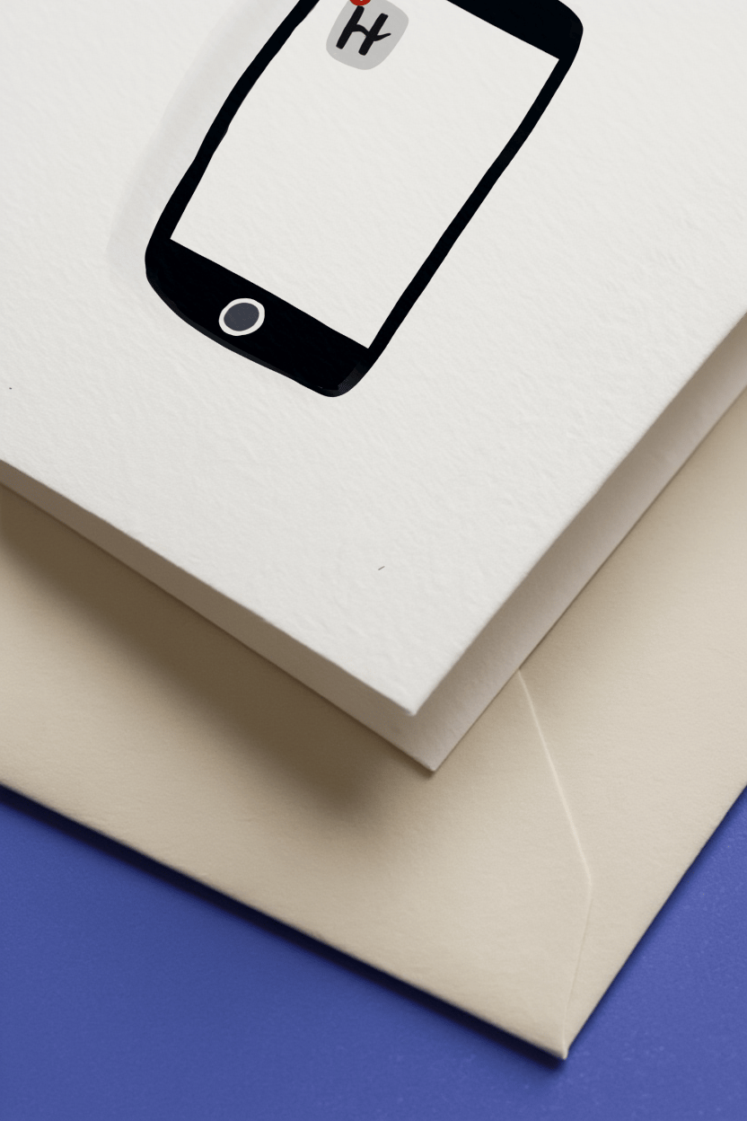 I'd Delete Hinge For You Again Card mockup 2