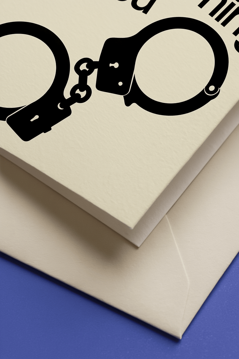 Blaming You If We Go to Jail Card mockup 3
