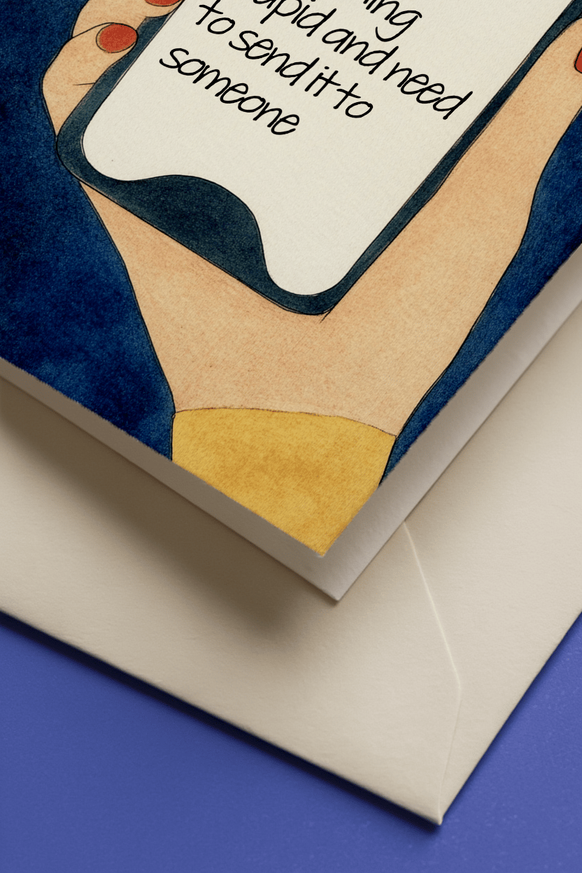 First Name That Comes to Mind Card mockup 3