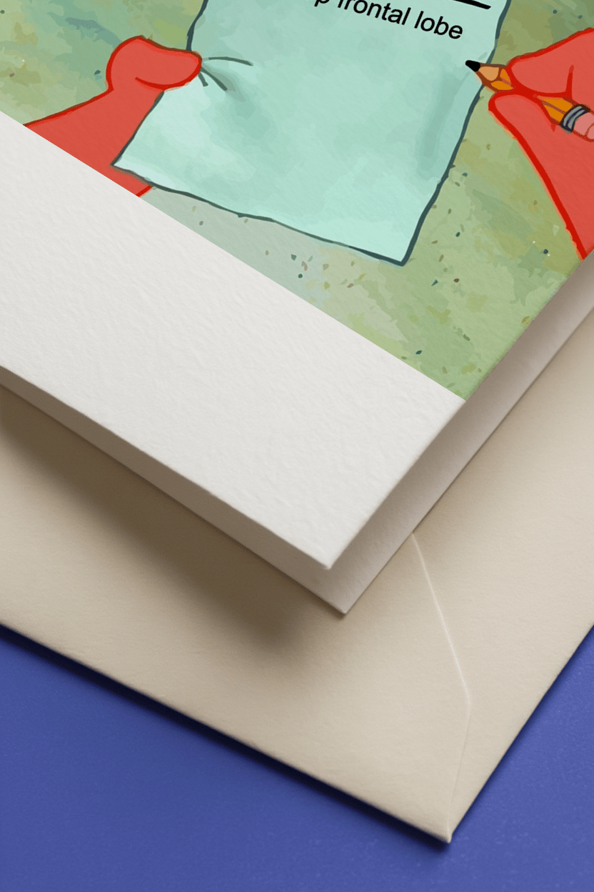 Frontal Lobe To-Do List Card mockup 3