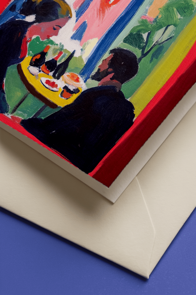 Excited to Do Nothing Together Card mockup 3