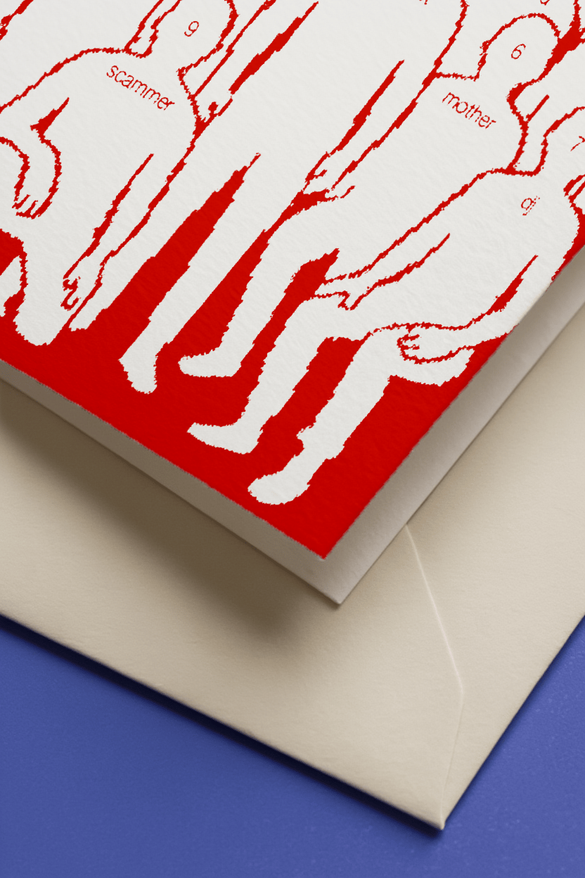 The World Is Your Oyster Career Forecast Card mockup 3
