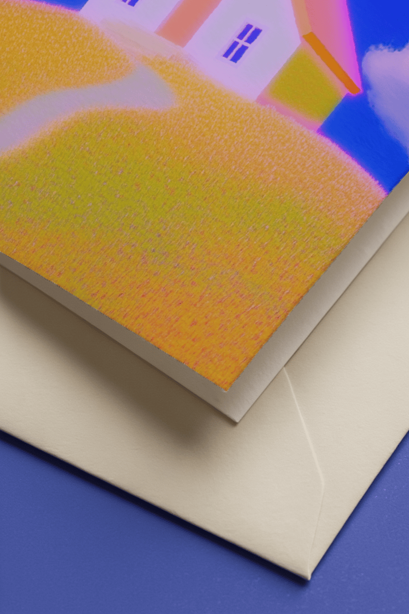 Safe Space House Card mockup 3