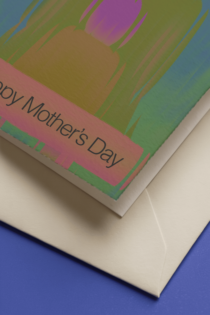 Mother’s Day Mirror Card mockup 3