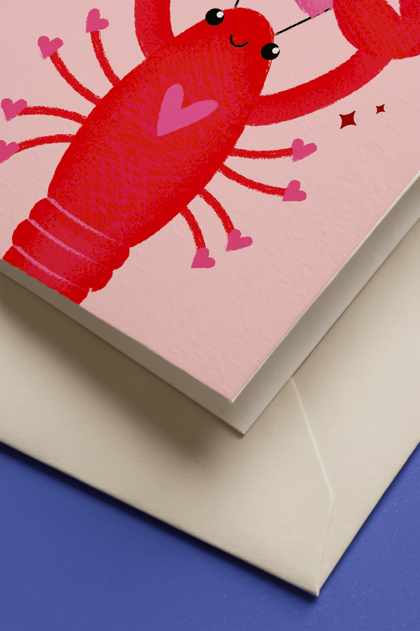 Love You Lobster mockup 3