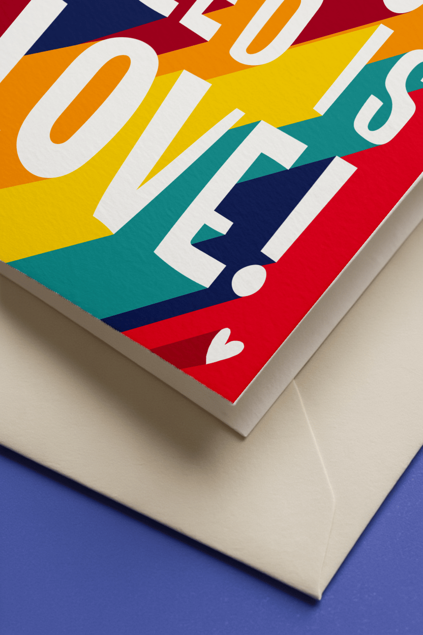 Valentine, All You Need Is Love mockup 3