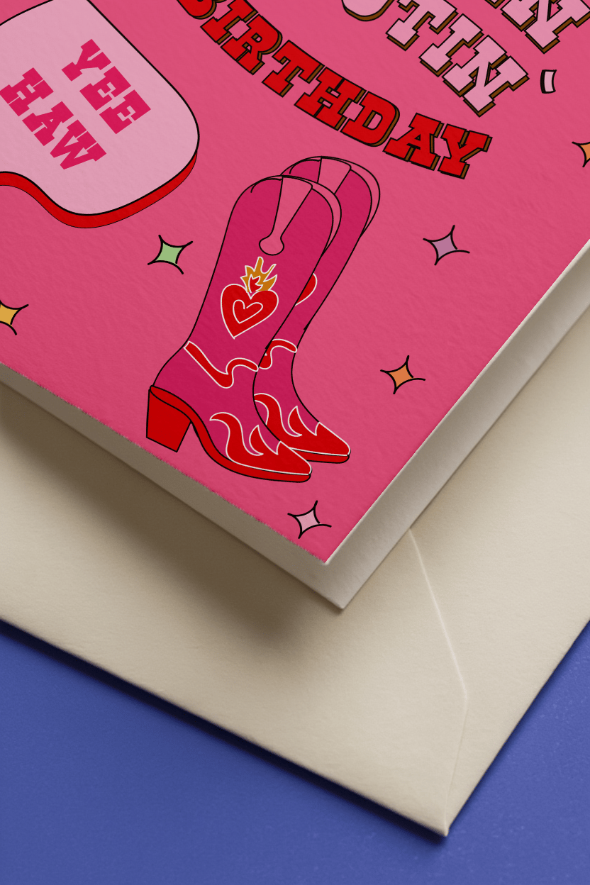 Rootin’ Tootin’ Birthday mockup 3