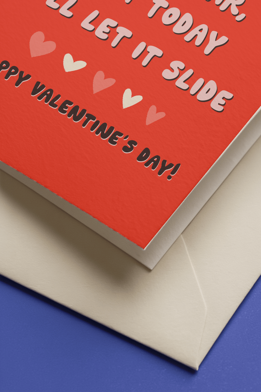You Annoy Me Valentine’s Card mockup 3