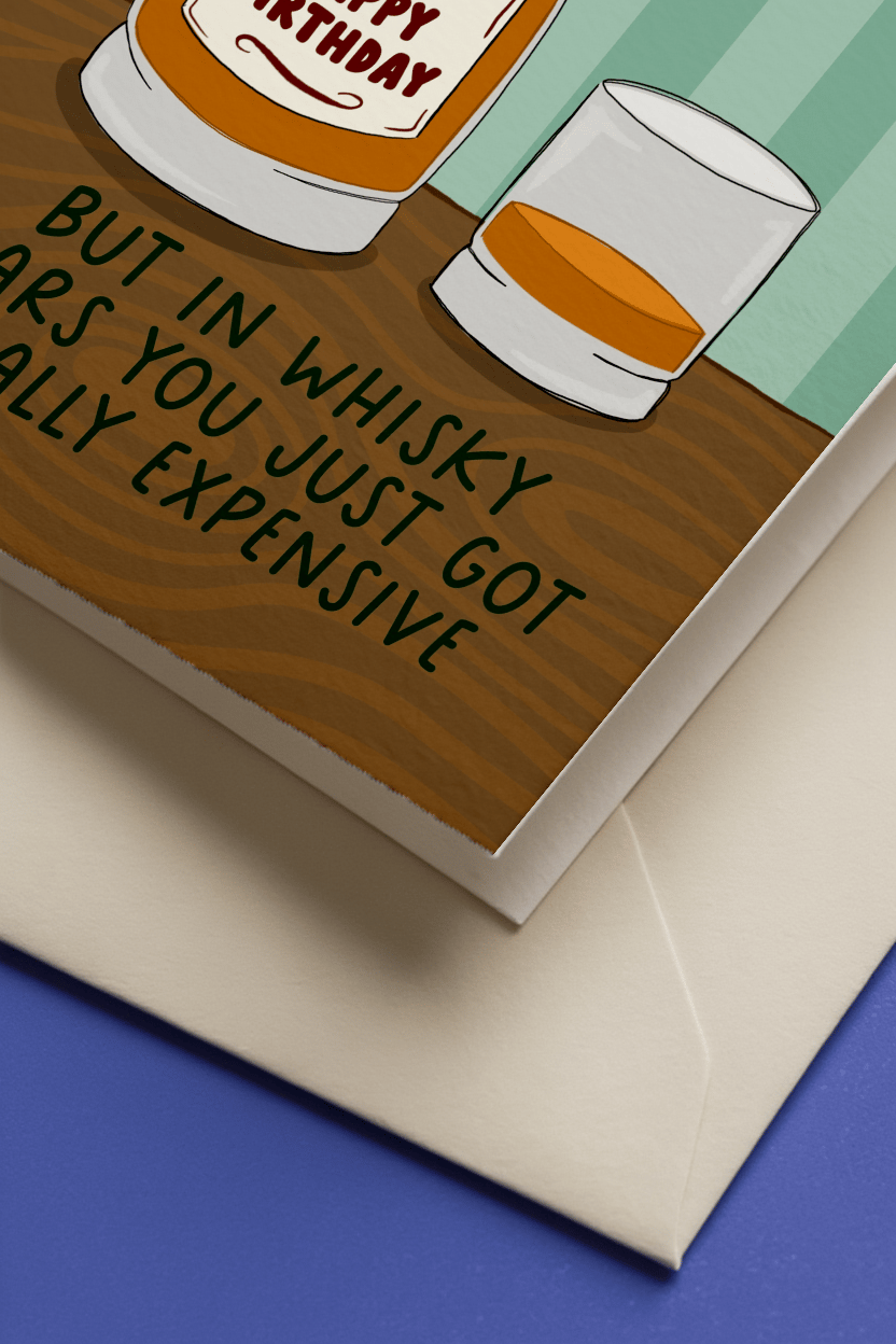 Expensive In Whisky Years mockup 3