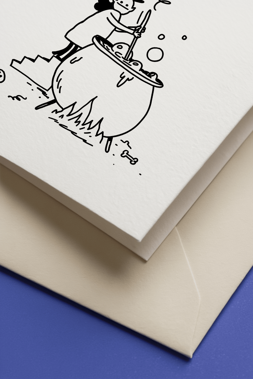 You're Cordially Invited Witch mockup 3