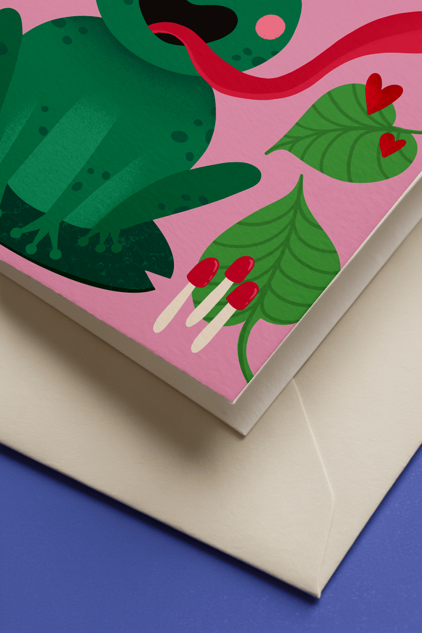 I'm Toadally Into You mockup 3