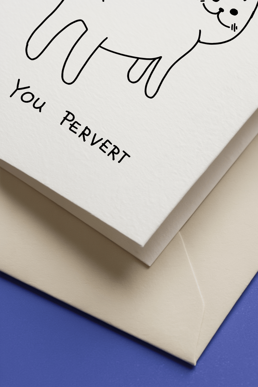 Look You Pervert Cat mockup 3
