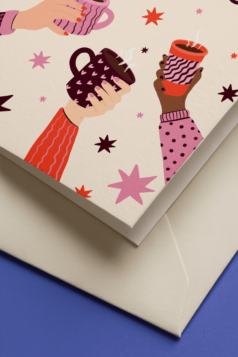 Hot Cocoa And My Friends mockup 3