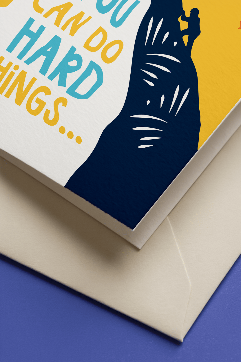 You Can Do Hard Things mockup 3