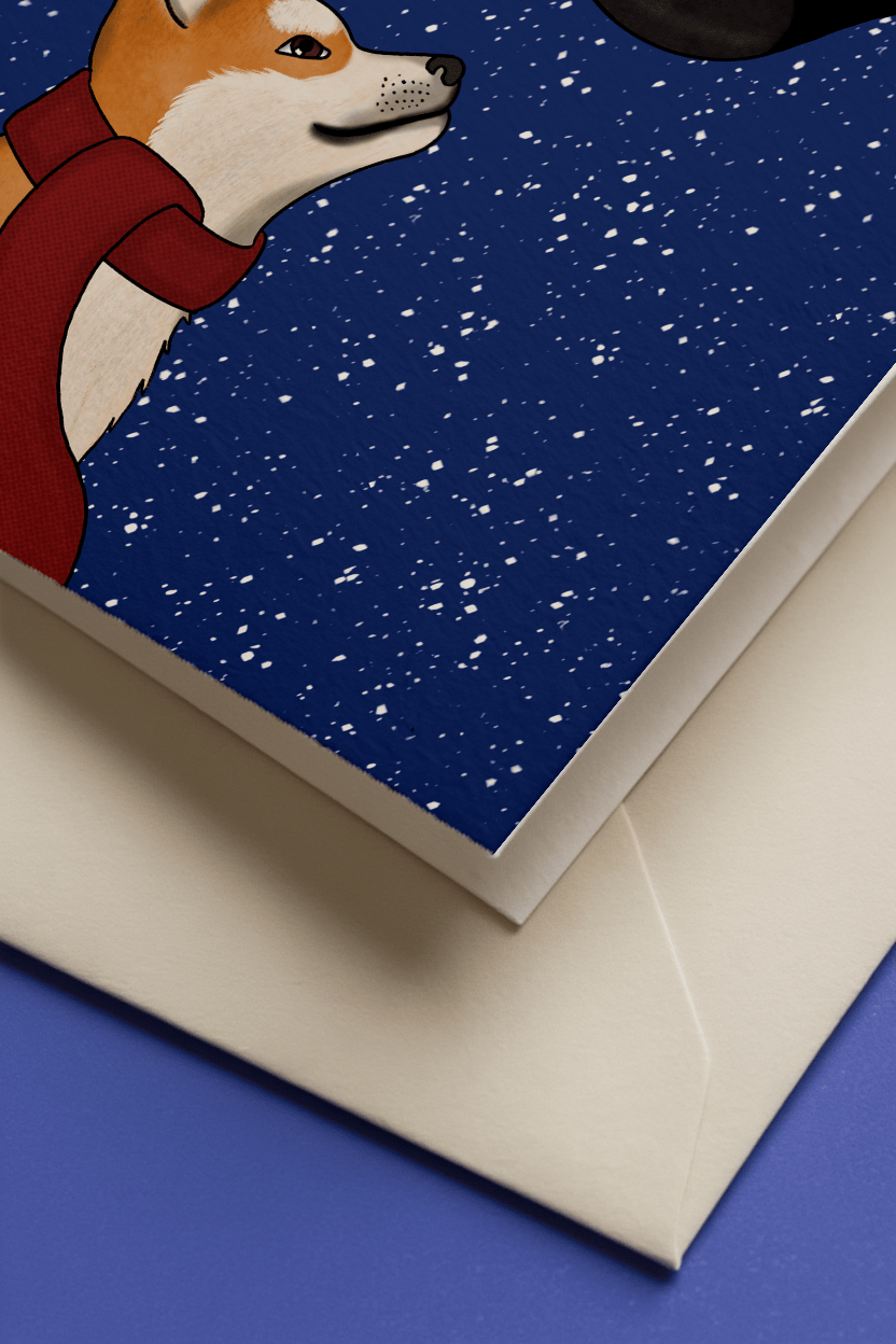 Corgi Christmas Cheer mockup 2