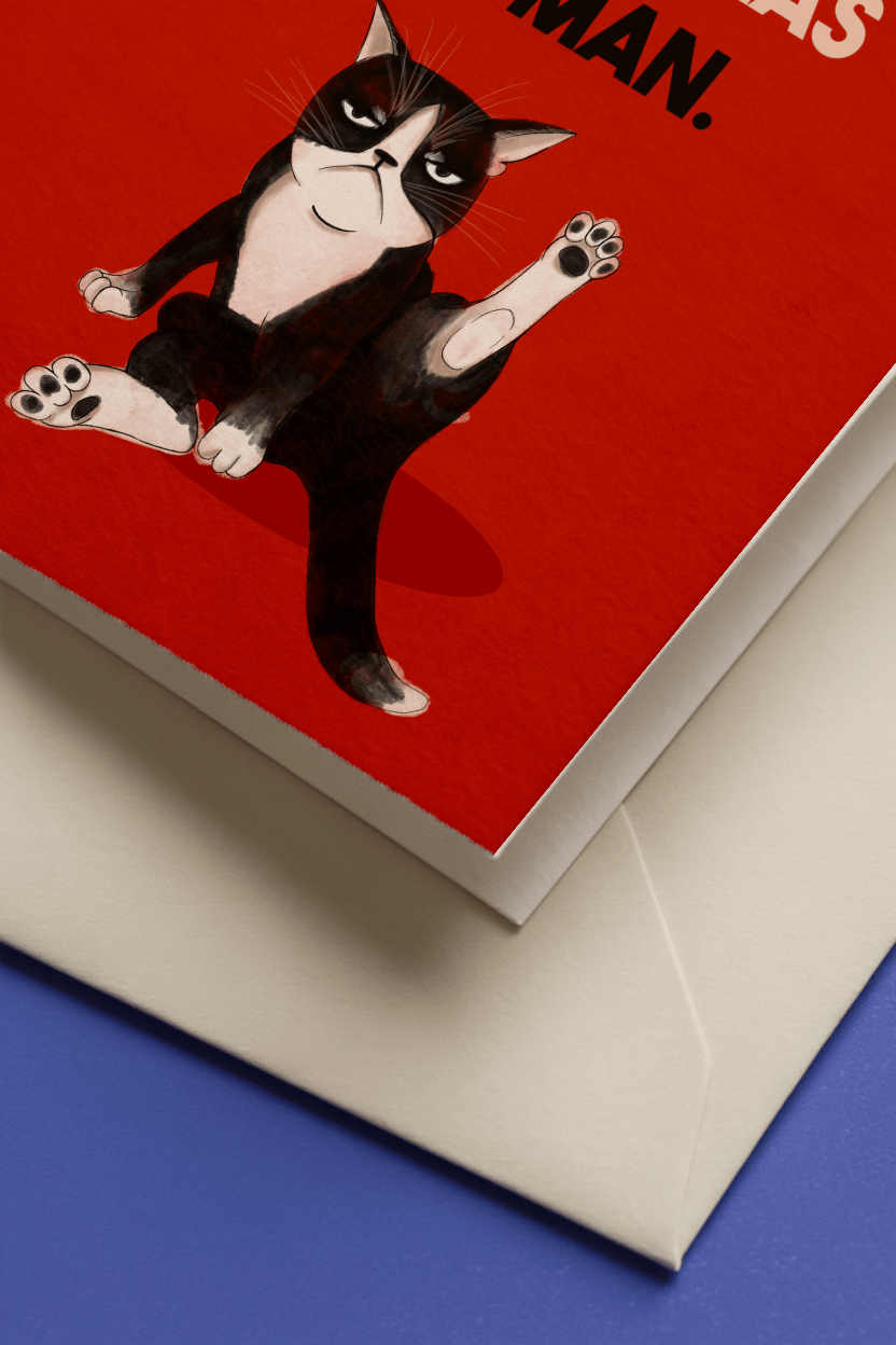 Purrfectly Mediocre Christmas mockup 3