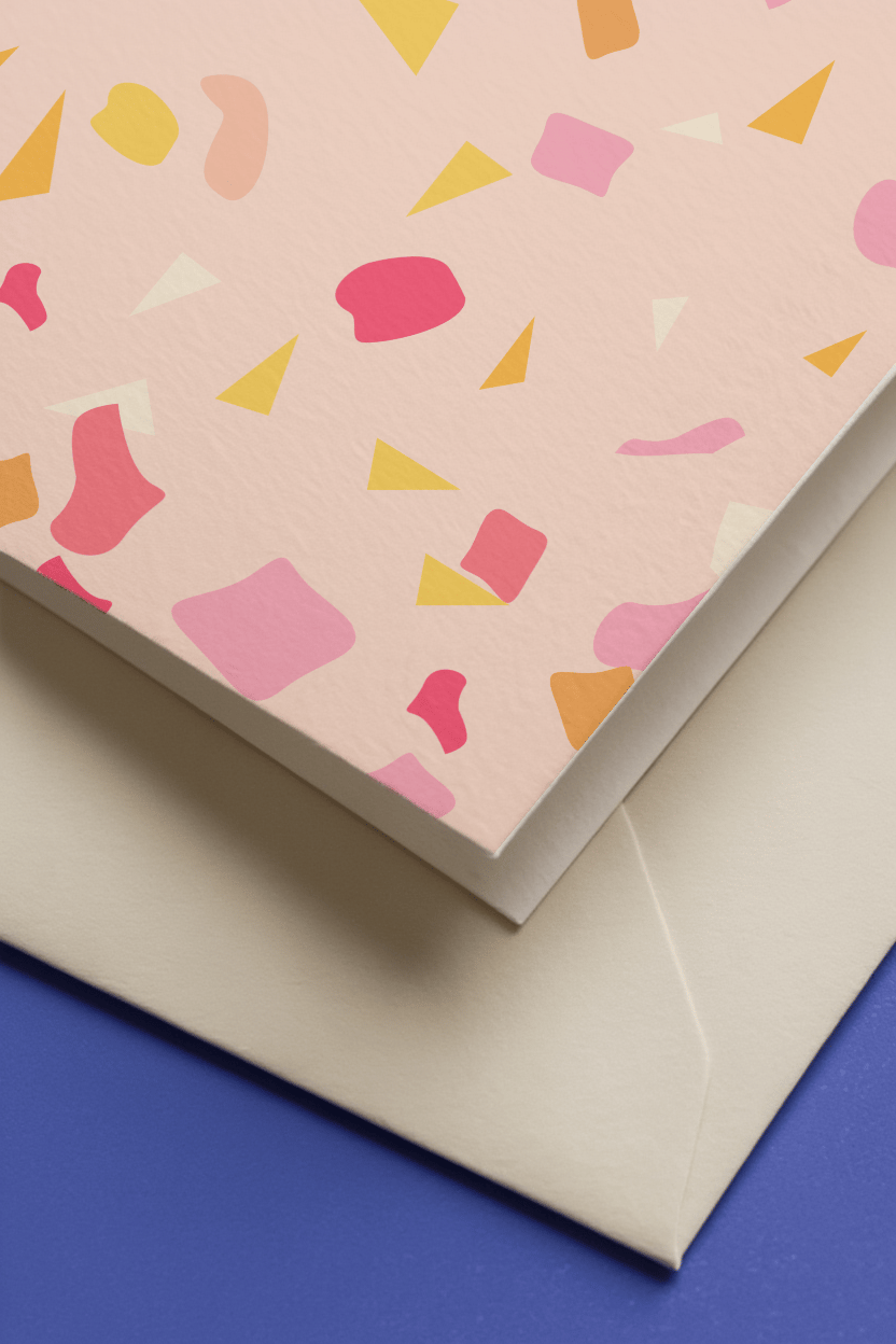 Ho Ho Ho Abstract mockup 3