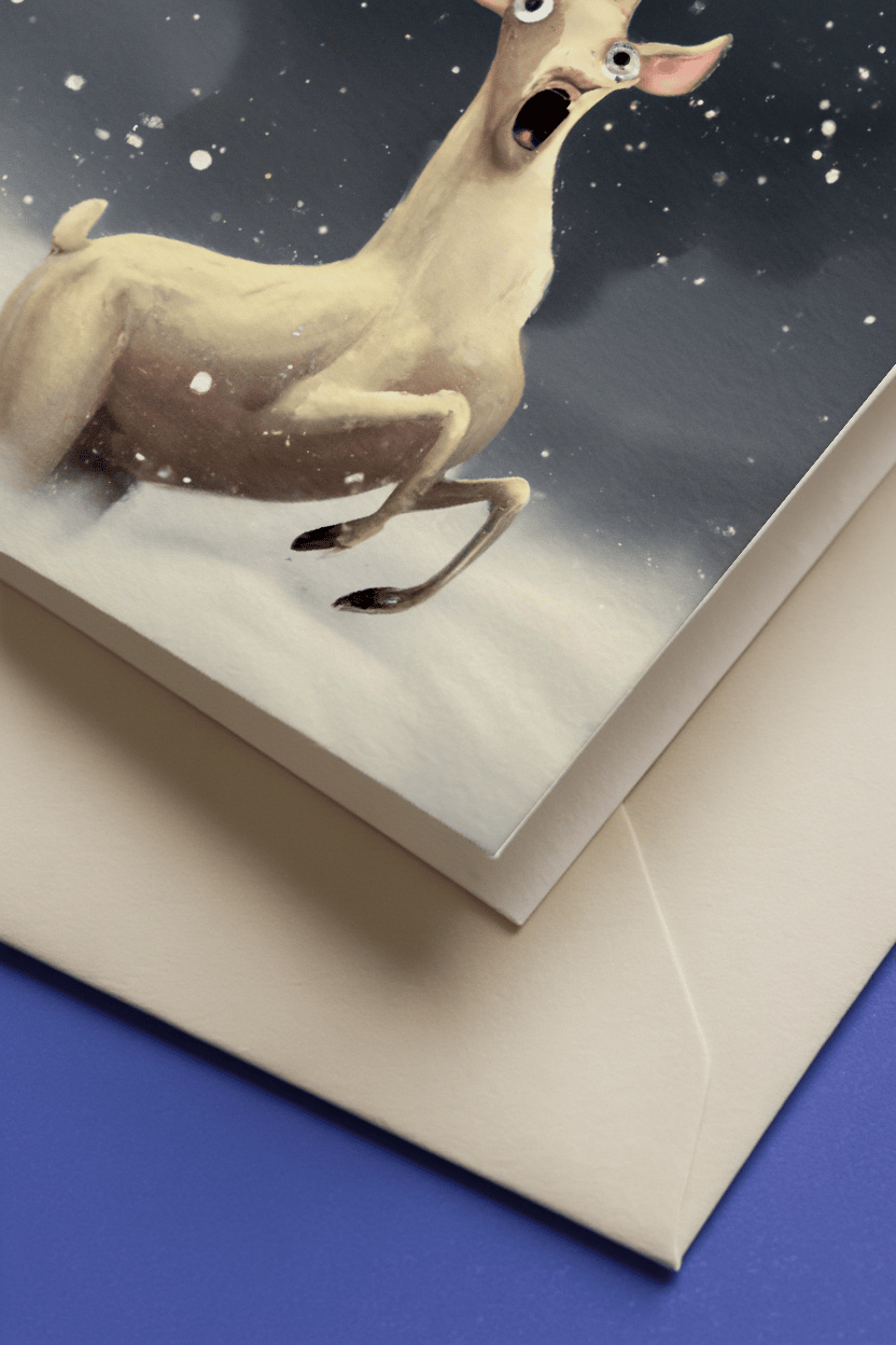 AI-Generated Christmas Card Surprise mockup 3