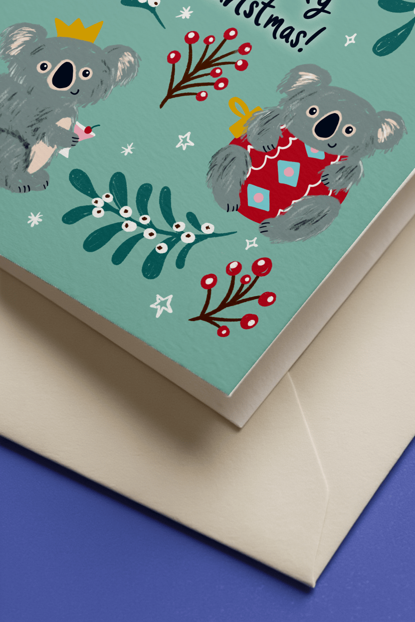 Have A Koala-ty Christmas mockup 3