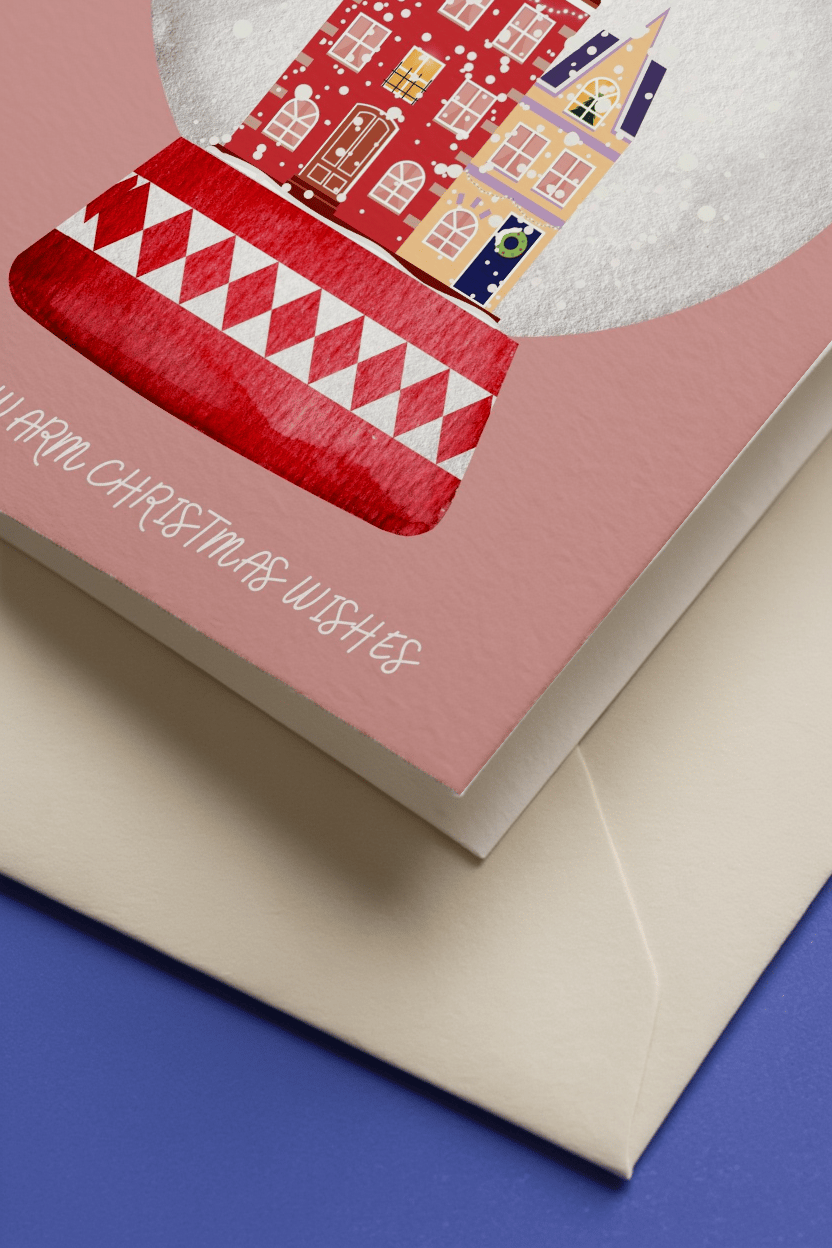 Cosy And Warm Christmas Wishes mockup 3