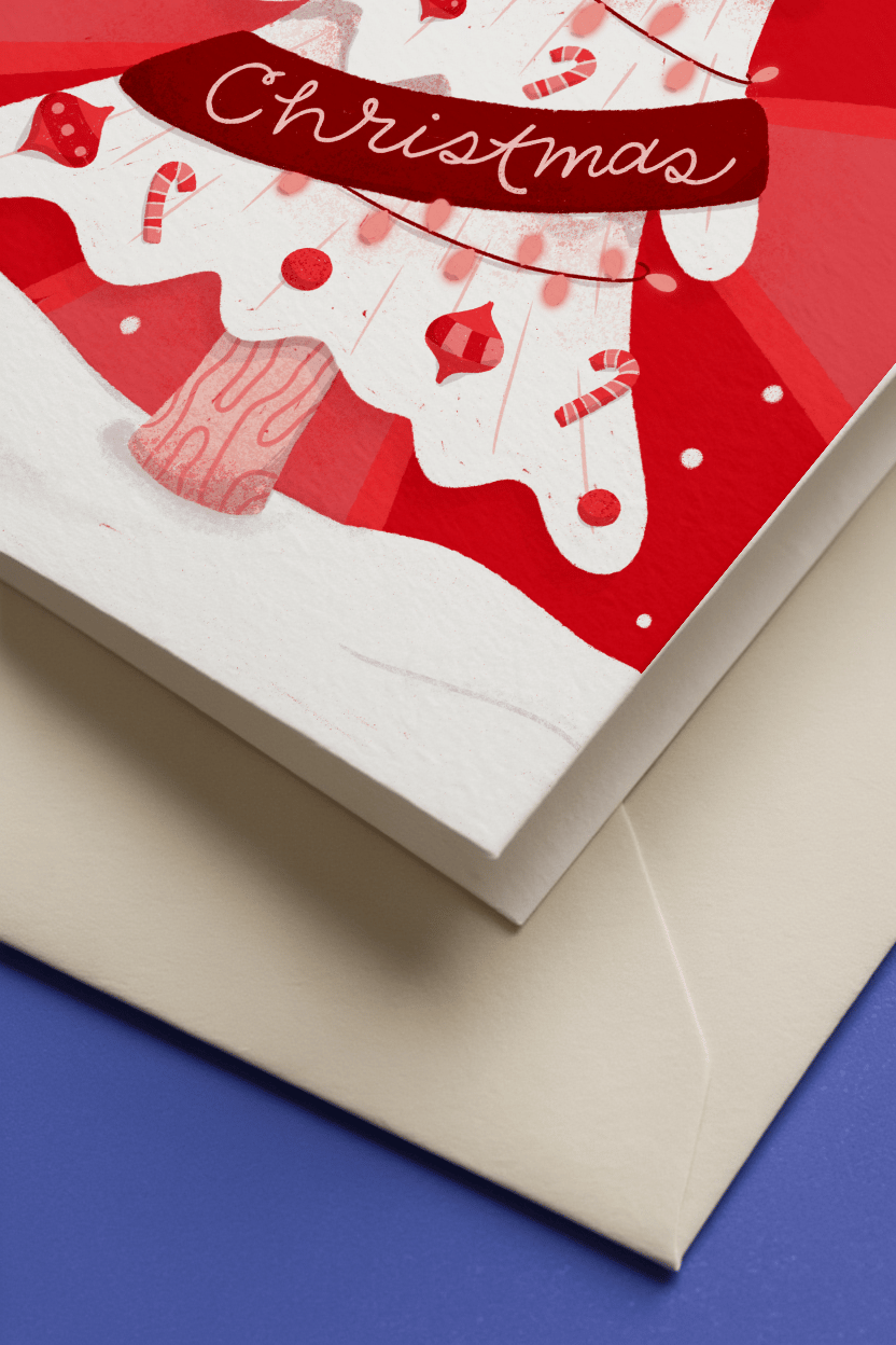 Merry Christmas Tree mockup 3