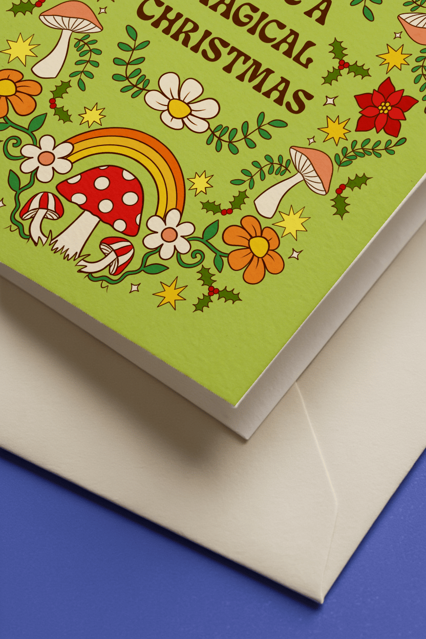 Whimsical Holiday Greetings mockup 3