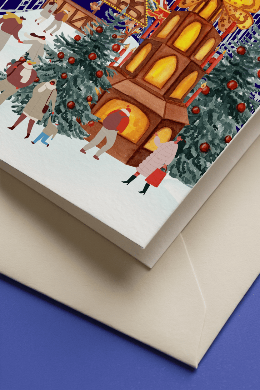 Winter Night Christmas mockup 2