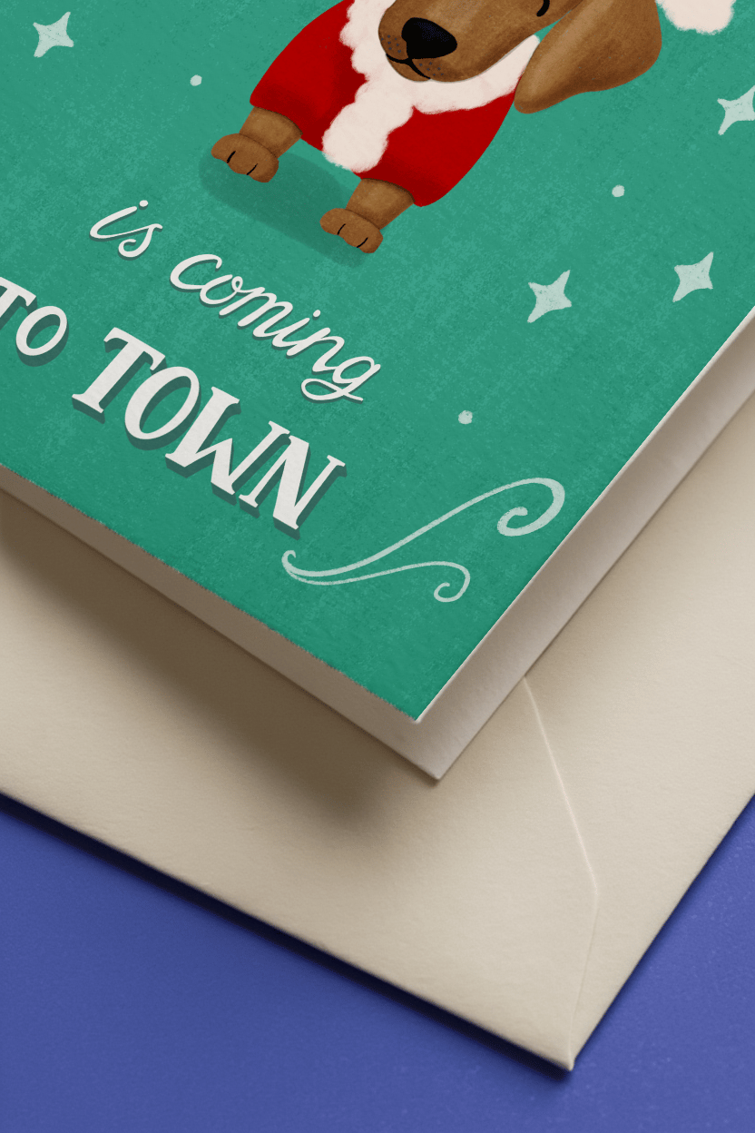 Santa Paws is Coming to Town mockup 3
