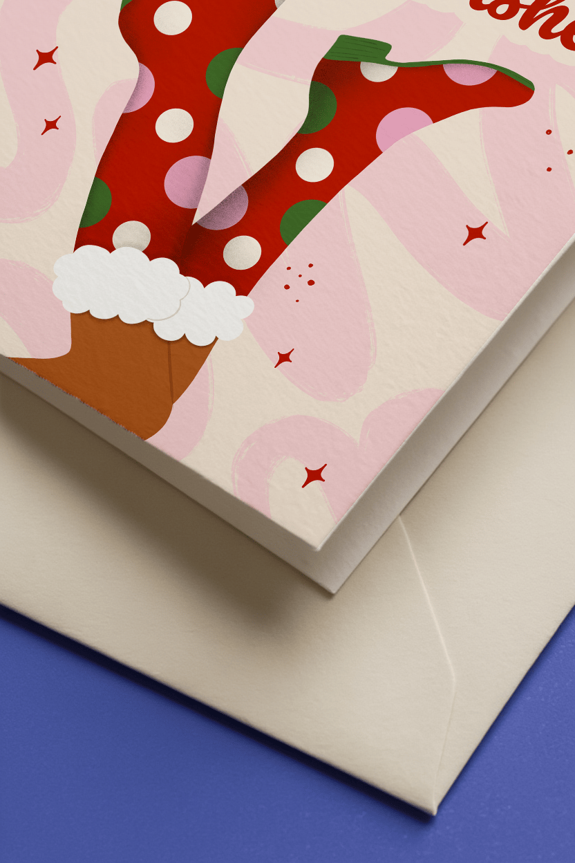 Groovy Christmas Wishes mockup 3