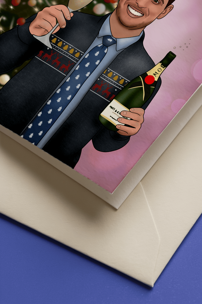Bublé and Bubbly Christmas mockup 3