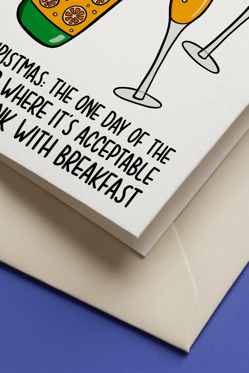 Christmas Breakfast Tradition Humor mockup 2