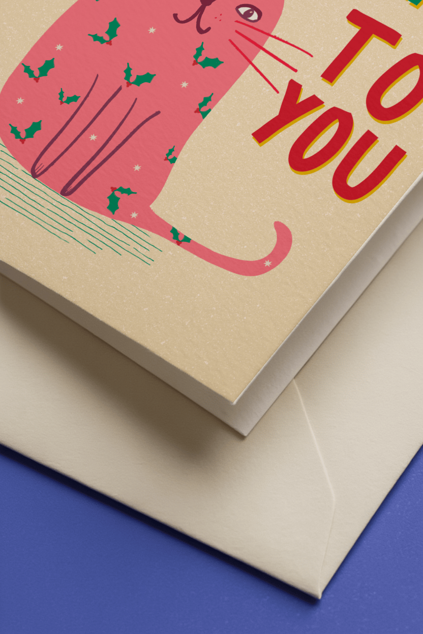 Meowy Christmas to You mockup 3