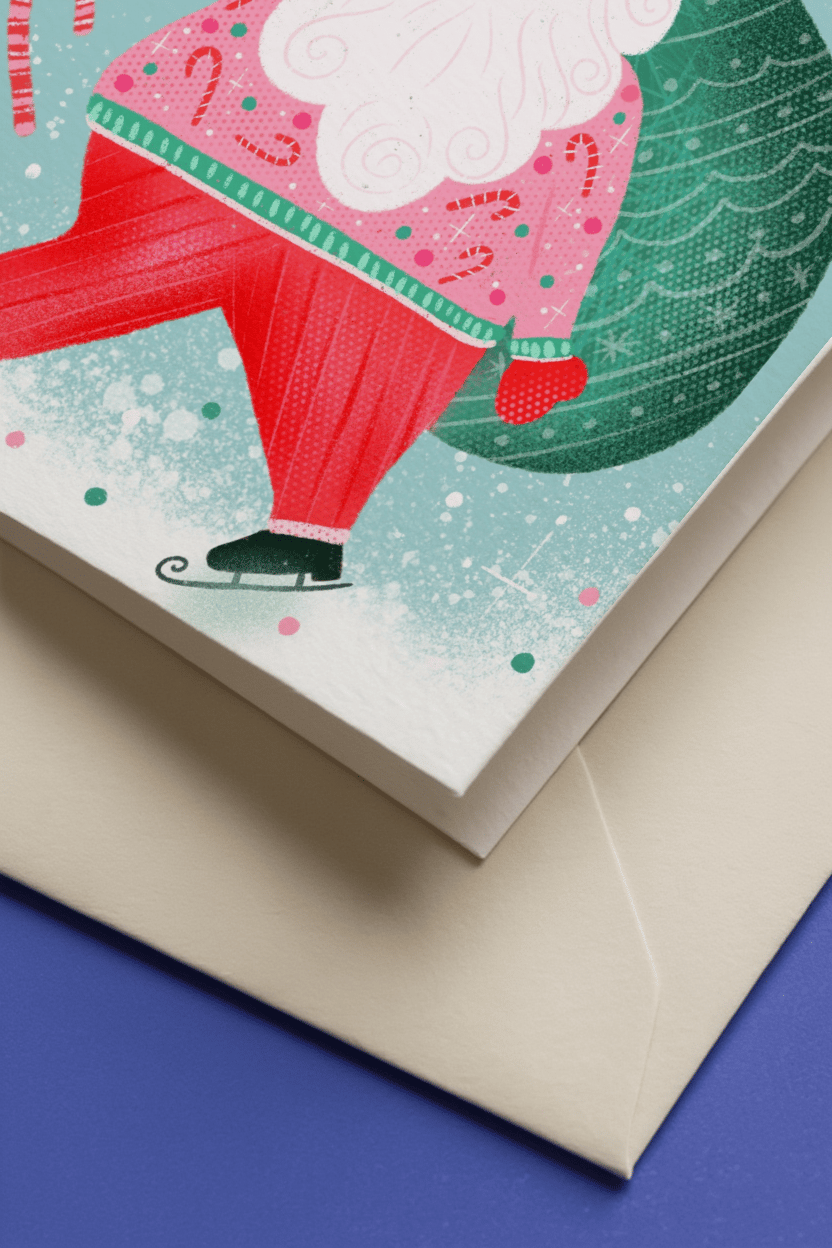 Ho Ho Ho Santa Christmas mockup 3