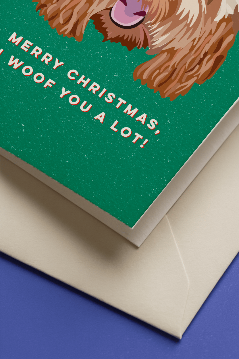 Merry Christmas, I Woof You a Lot mockup 2