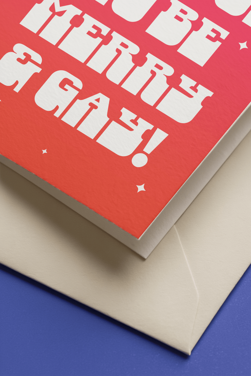 Tis the Season to Be Merry & Gay! mockup 3
