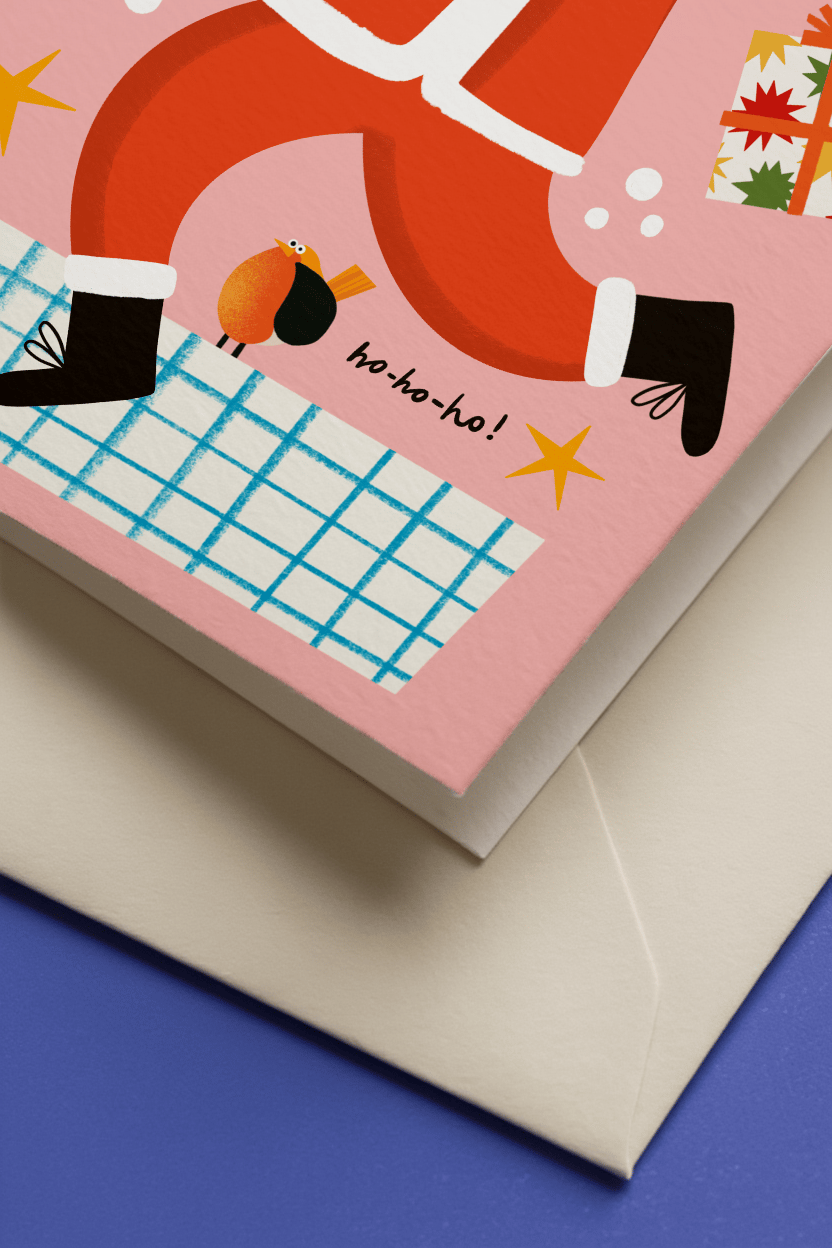 Ho-Ho-Ho Santa mockup 3