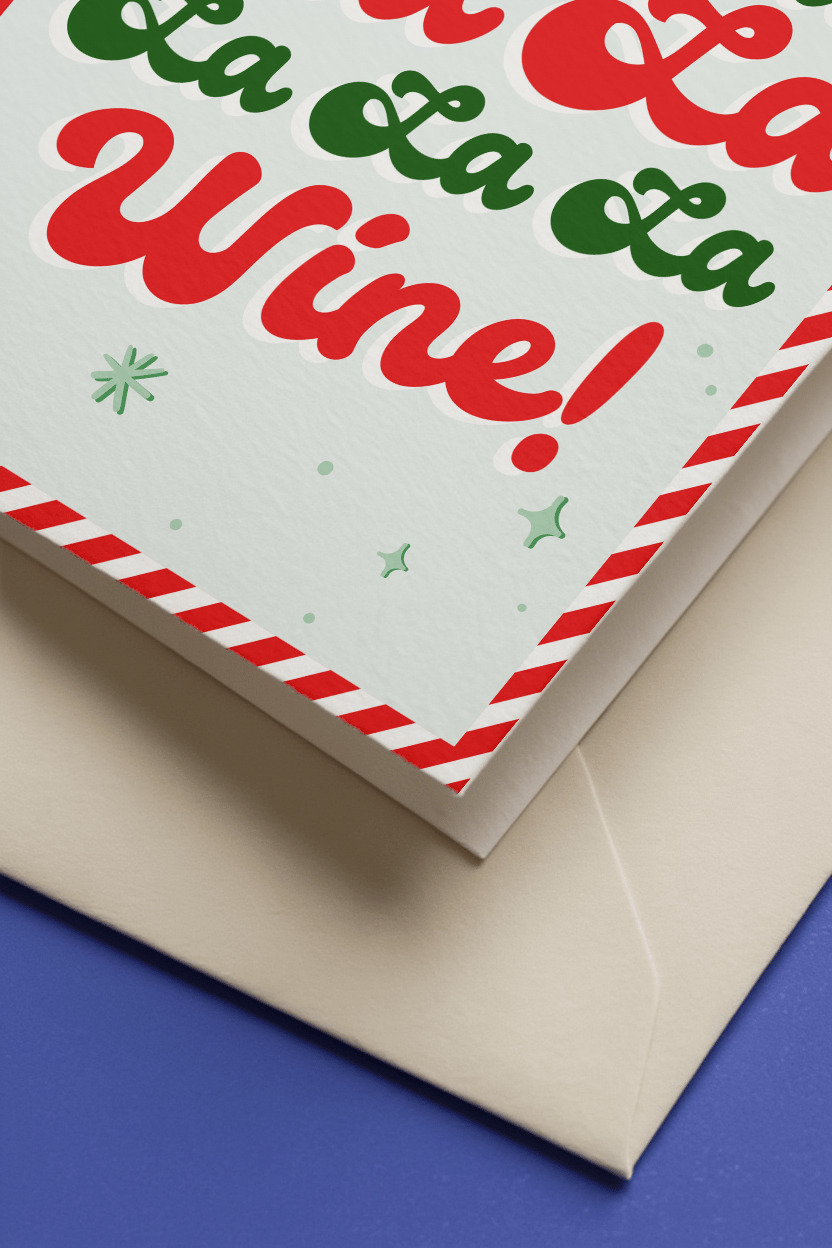Fa La La Wine mockup 2