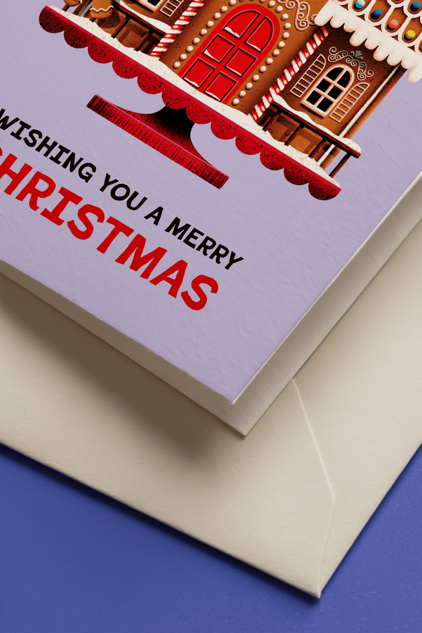 Wishing You a Merry Christmas mockup 3