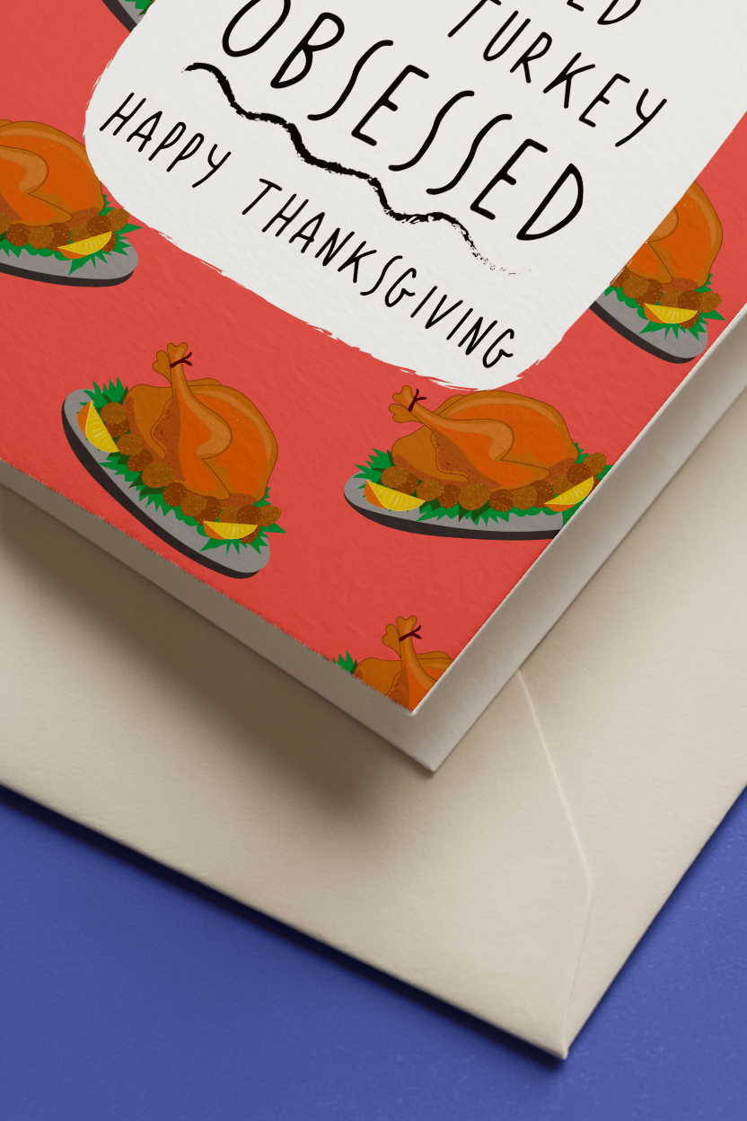 Thankful, Blessed, and Turkey Obsessed mockup 3