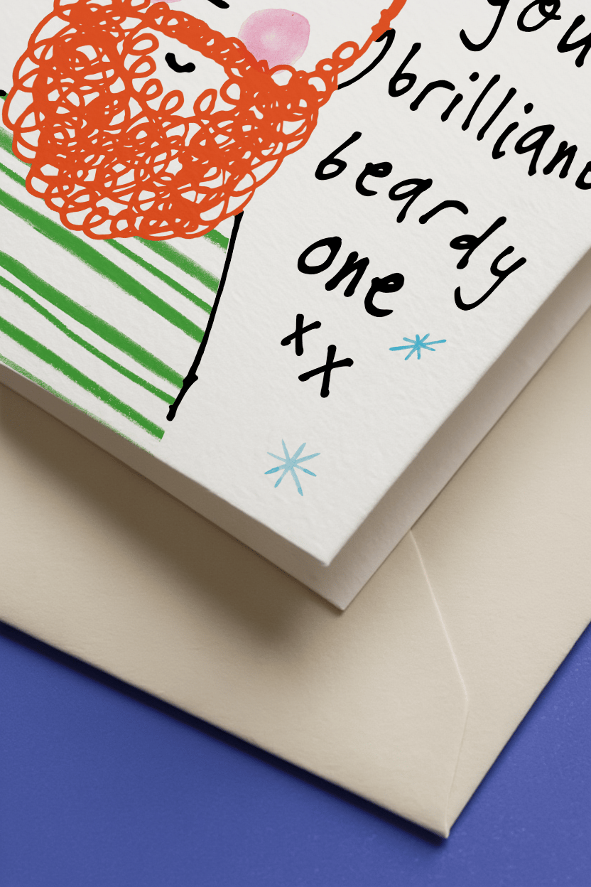 Merry Christmas You Brilliant Beardy One mockup 2