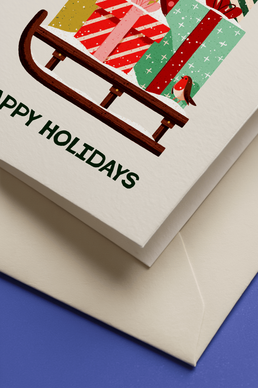 Happy Holidays mockup 3