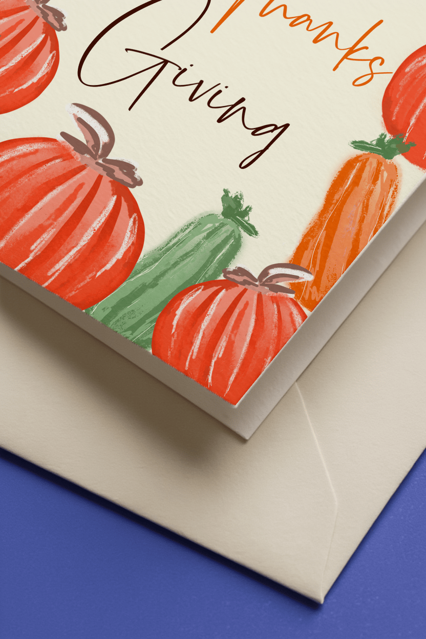 Autumn Harvest Greetings mockup 3
