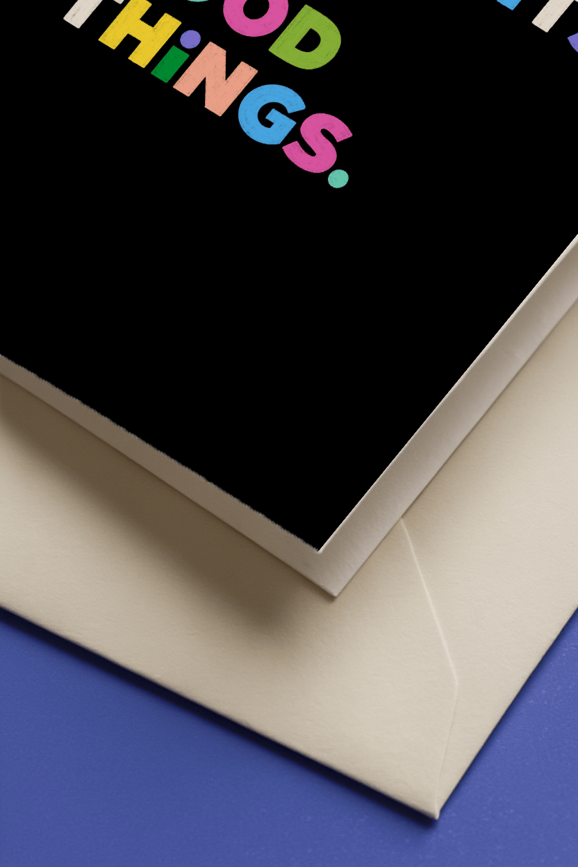 Think Good Thoughts, Feel Good Things mockup 3