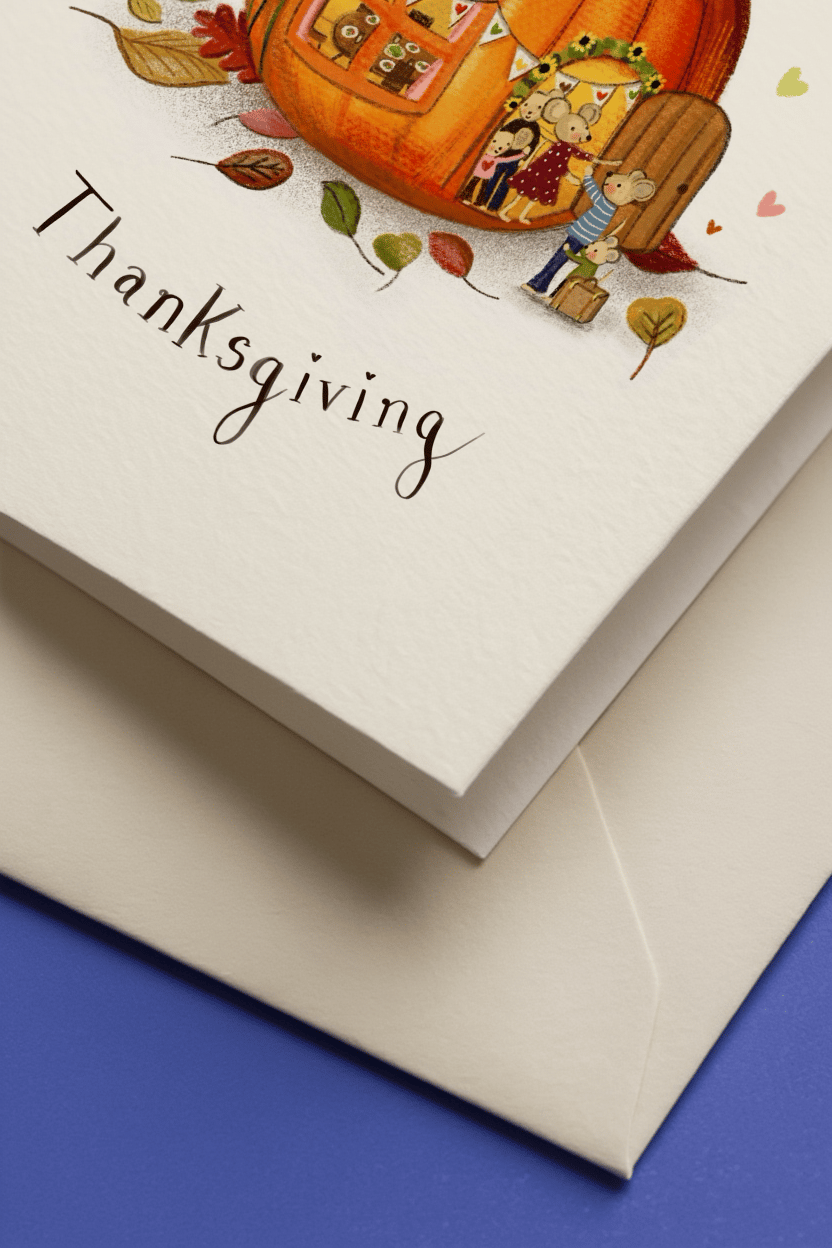 Thanksgiving Pumpkin Home mockup 3