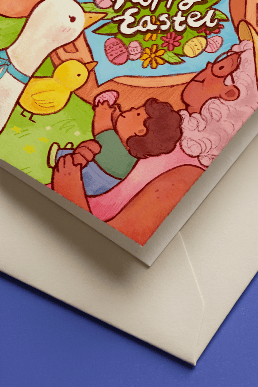 hoppy easter bunniess mockup 3